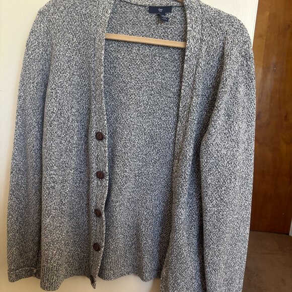 Gap Marbled Knit Button-Up Cardigan| Women's Size Medium - Picture 1 of 9